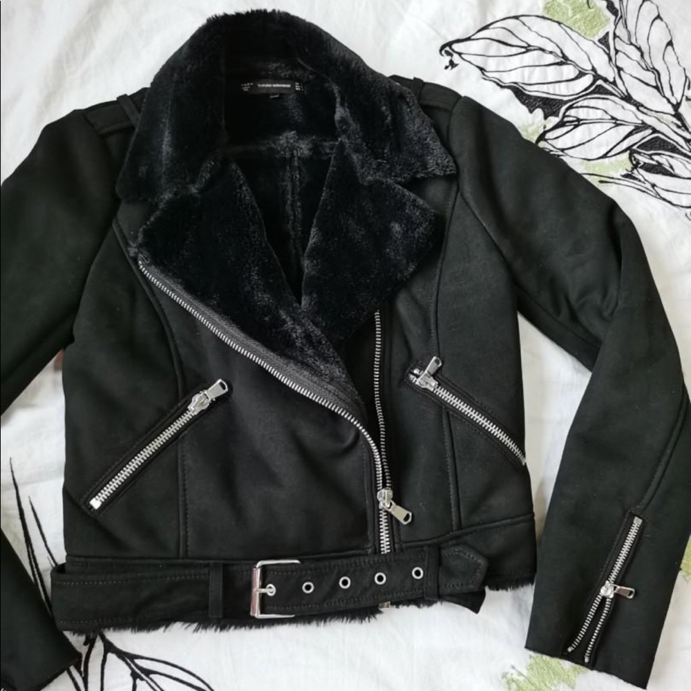 ZARA | Faux Suede Jacket